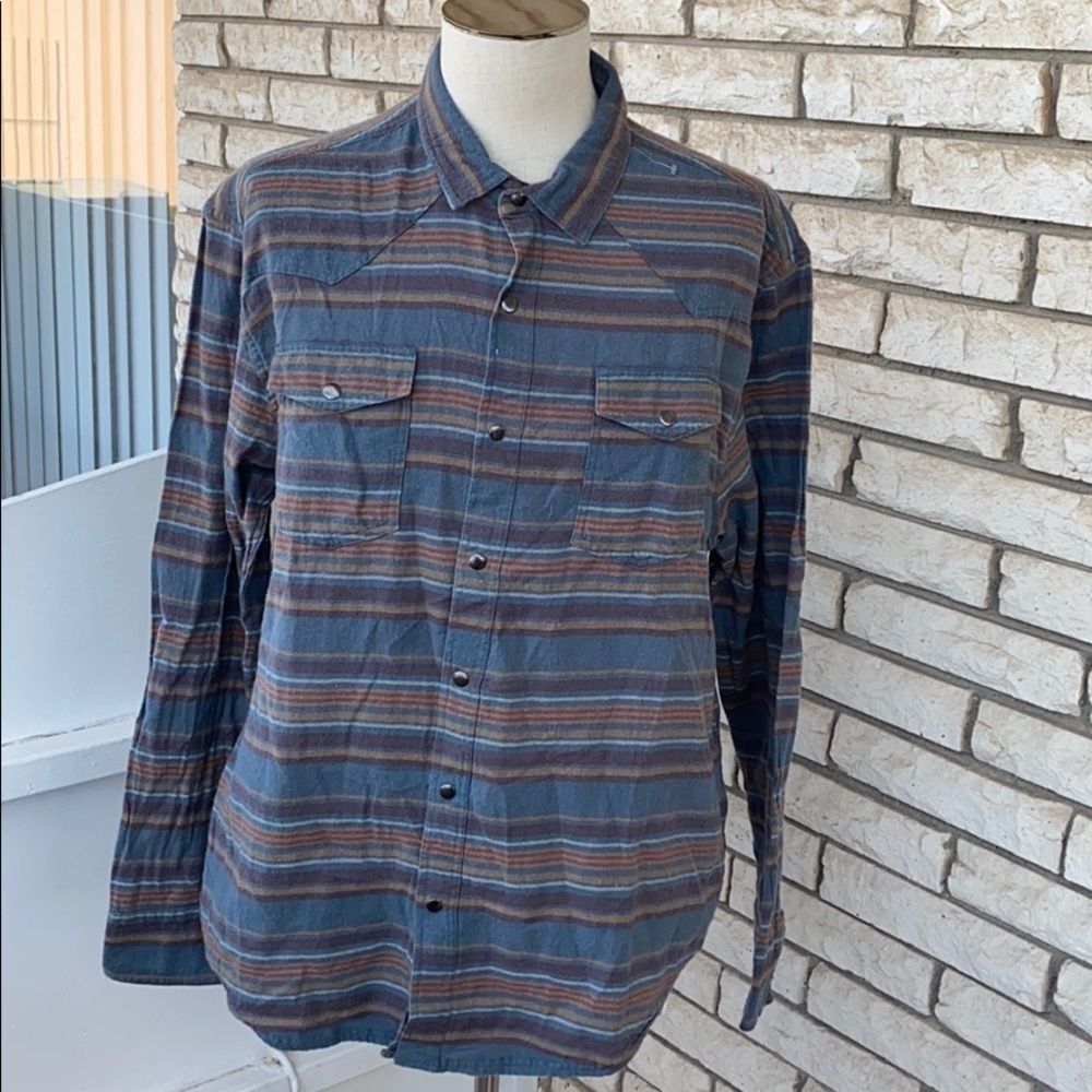 Striped Flannel Shirt